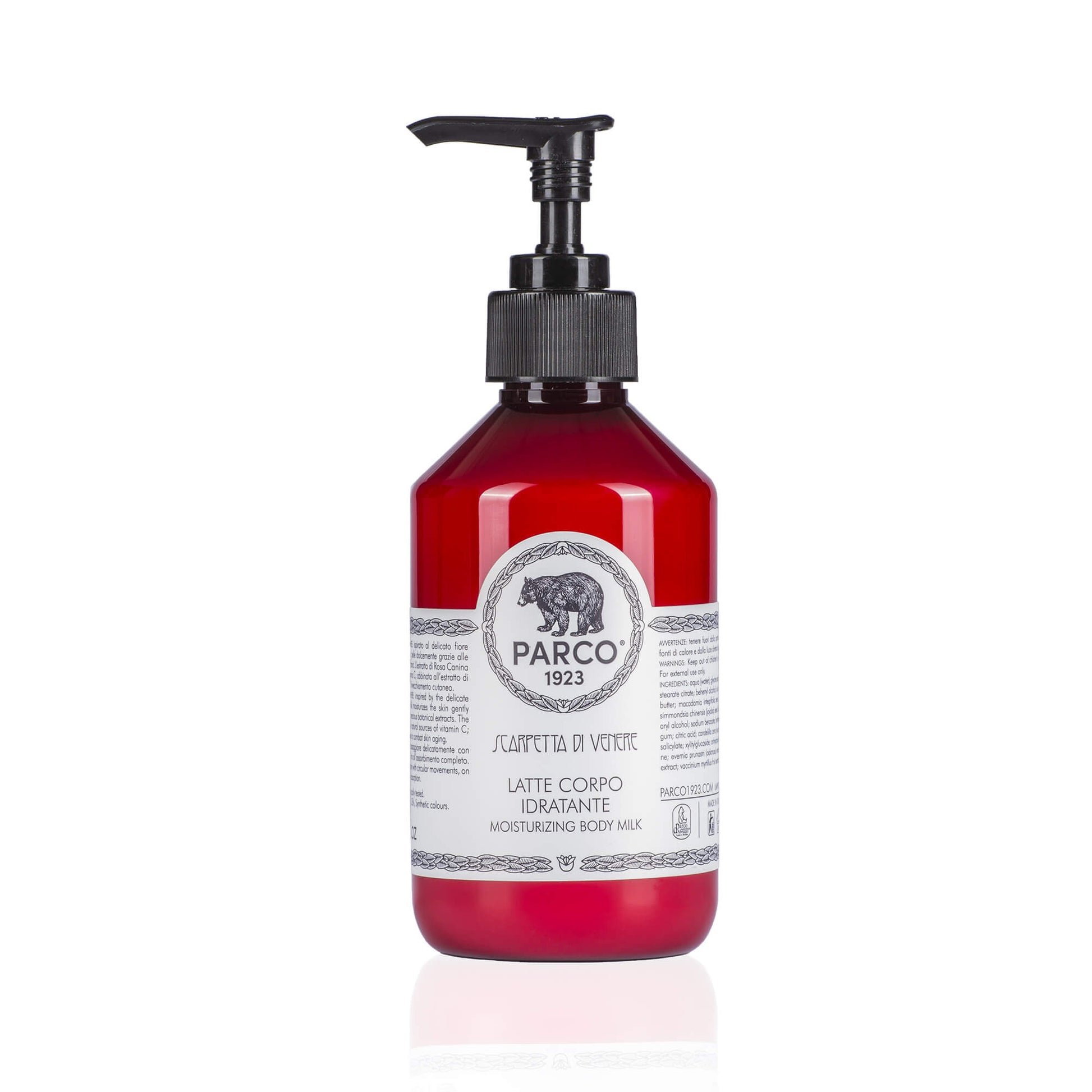 Parco 1923 Latte Corpo Idratante Scarpetta Di Venere