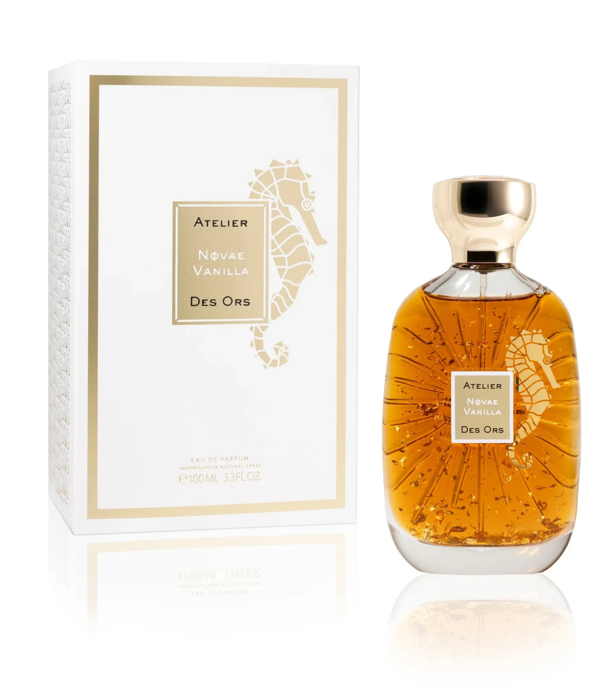 Scatola E Packaging Di Lusso Del Profumo Atelier Des Ors Novae Vanilla Eau De Parfum 100 Ml.