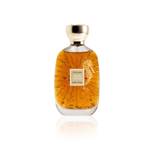 Flacone Di Profumo Atelier Des Ors Novae Vanilla Eau De Parfum 100 Ml Con Scaglie D Oro