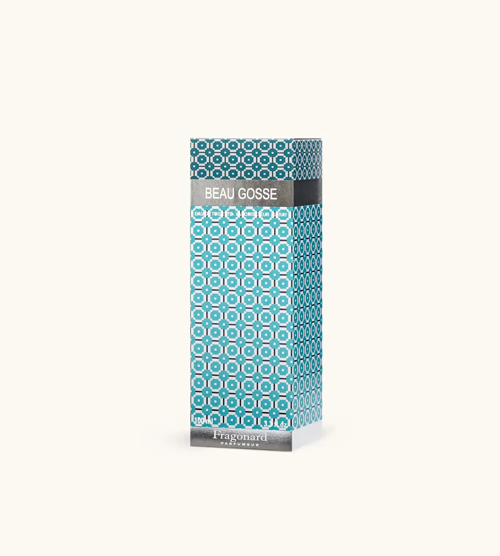 Scatola E Packaging Illustrato Del Profumo Fragonard Beau Gosse Eau De Toilette 100 Ml.