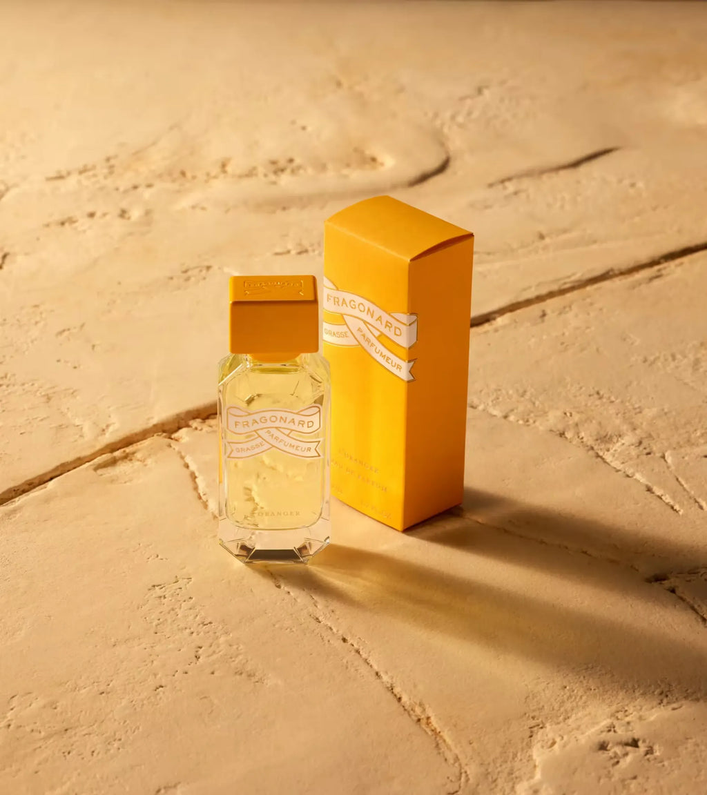 Dettaglio Del Profumo Fragonard L Oranger Eau De Parfum 50 Ml Con Piramide Olfattiva Ai Fiori D Arancio E Agrumi.