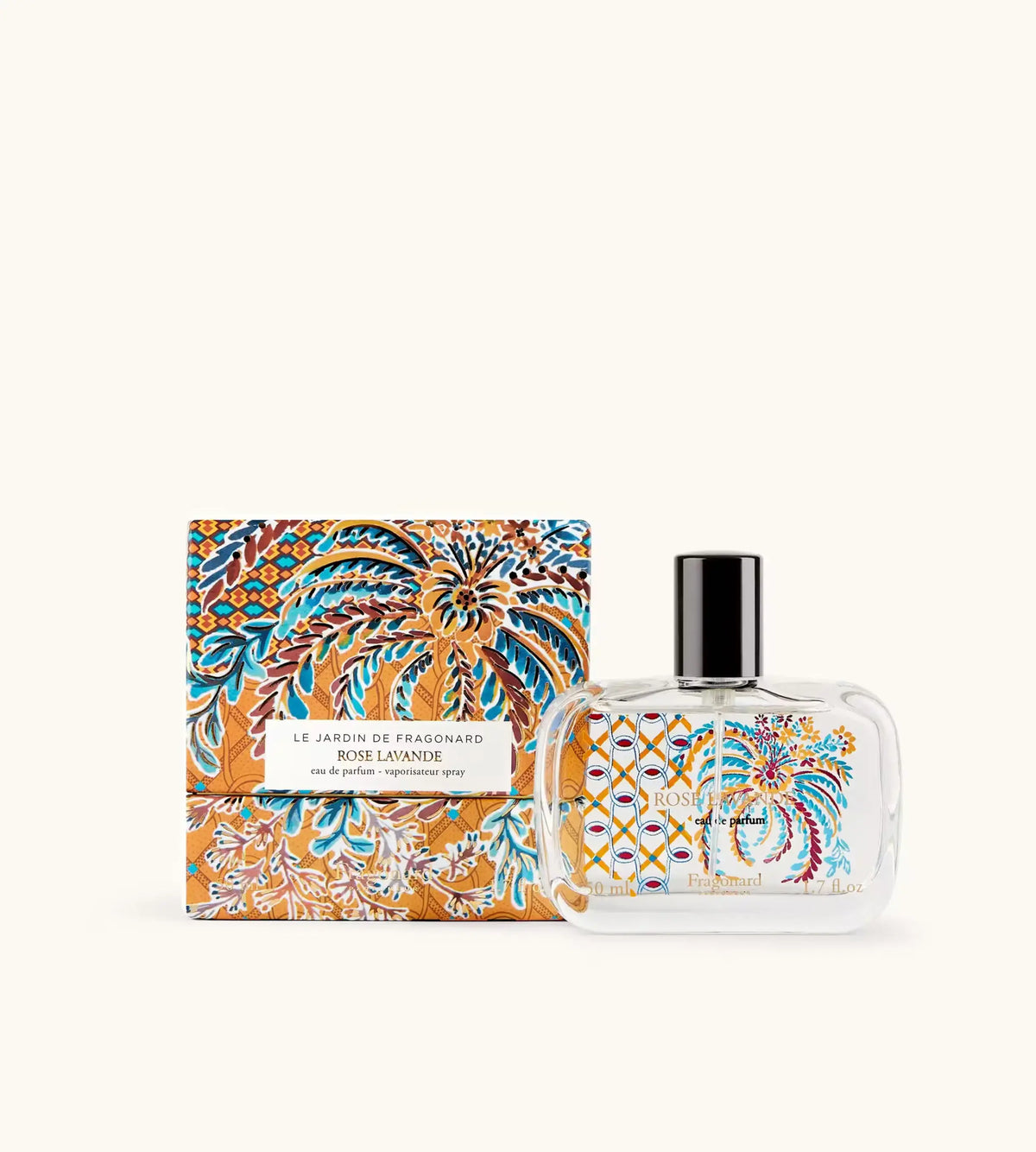 Dettaglio Del Profumo Di Nicchia Fragonard Rose Lavande Eau De Parfum 50 Ml Con Note Olfattive Di Rosa E Lavanda Provenzale.