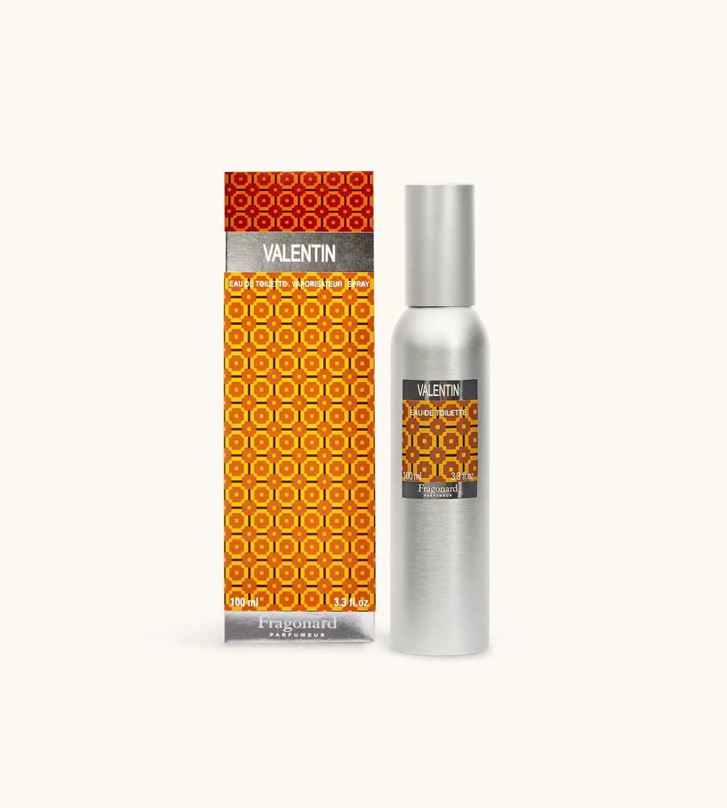 Dettaglio Del Profumo Di Nicchia Fragonard Valentin Eau De Toilette 100 Ml Con Note Olfattive Di Bergamotto E Lavanda.