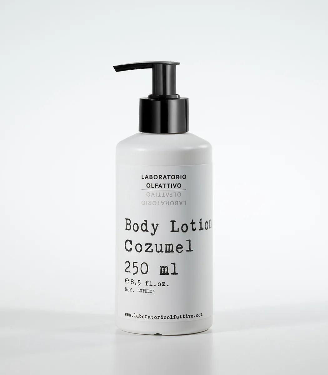 Laboratorio Olfattivo Body Lotion Cozumel: crema corpo idratante alle note di sandalo - L'Atelier dei Profumi