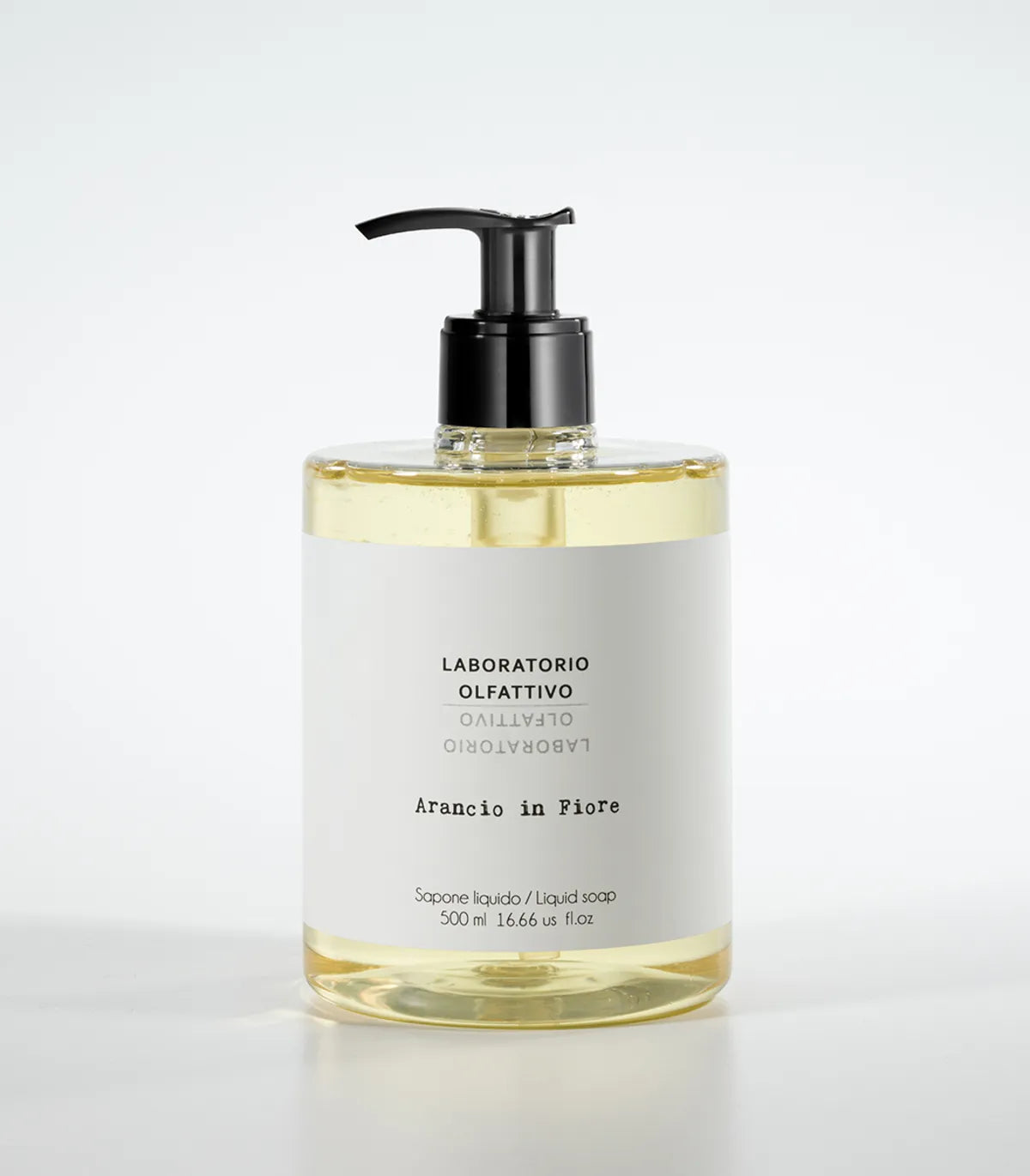 Laboratorio Olfattivo Sapone Liquido Arancio in Fiore: detergenza agrumata e solare - L'Atelier dei Profumi
