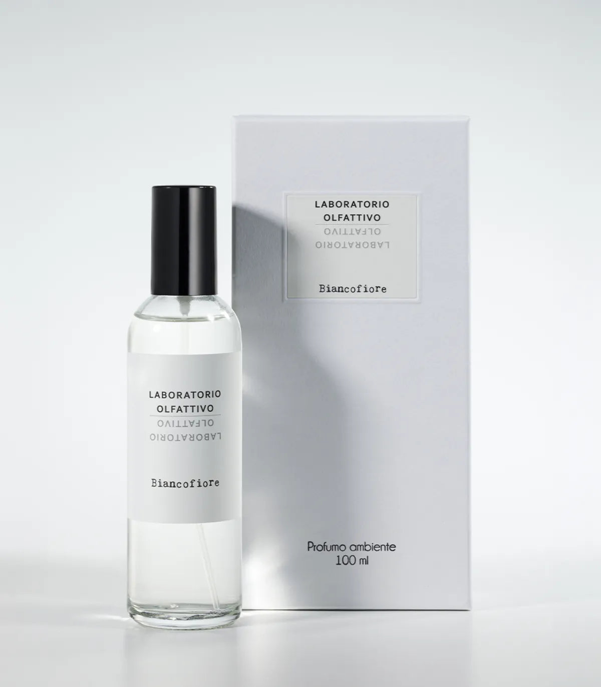 Spray Ambiente Biancofiore Laboratorio Olfattivo flacone e scatola originale - L'Atelier dei Profumi