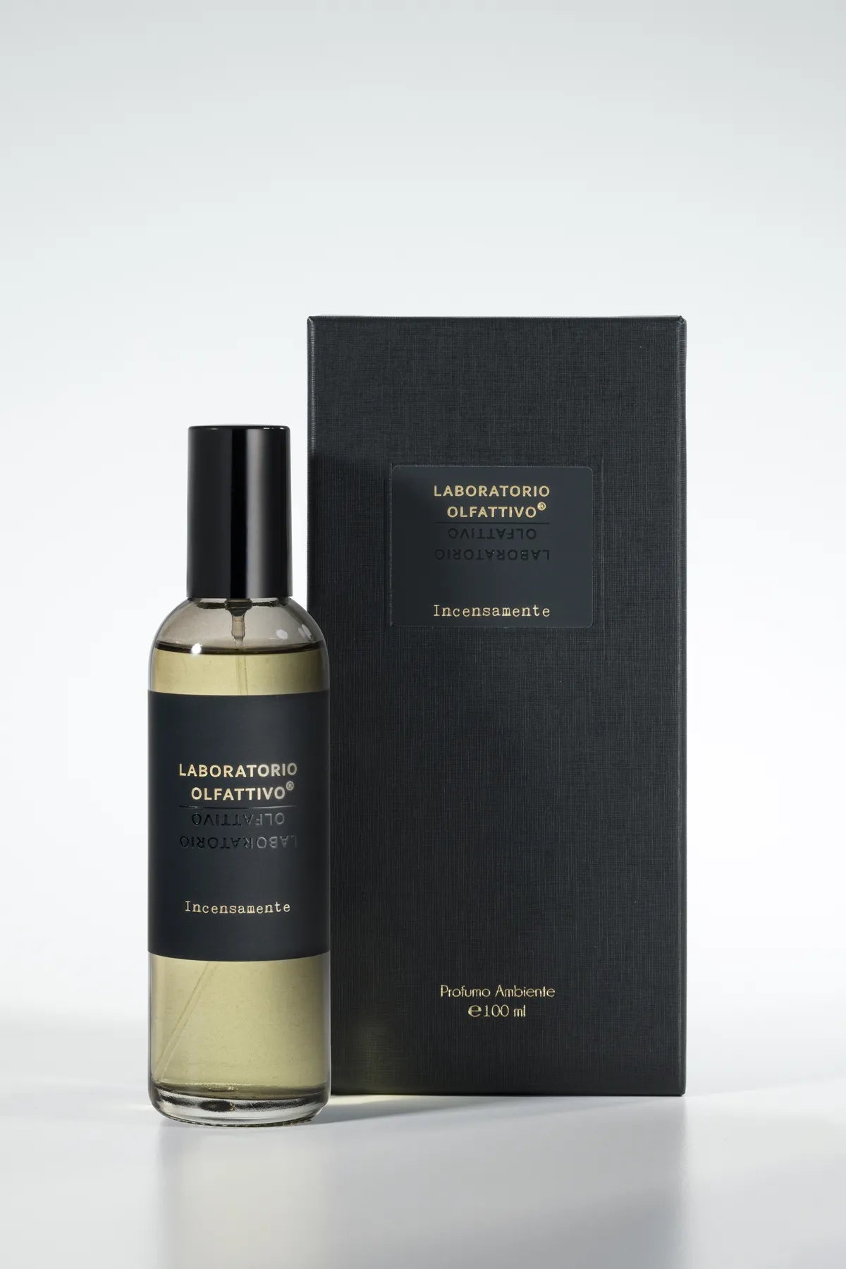 Spray Ambiente Incensamente Laboratorio Olfattivo flacone e scatola originale - L'Atelier dei Profumi