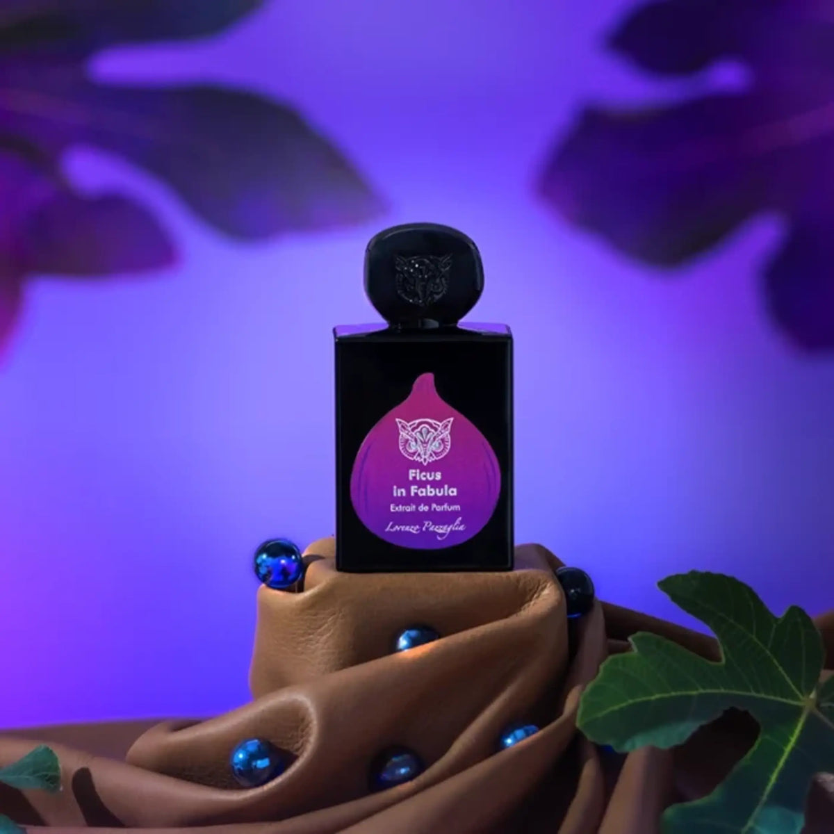 Dettaglio Del Profumo Lorenzo Pazzaglia Ficus In Fabula Extrait De Parfum 50 Ml Con Piramide Olfattiva Verde E Fruttata Al Fico.