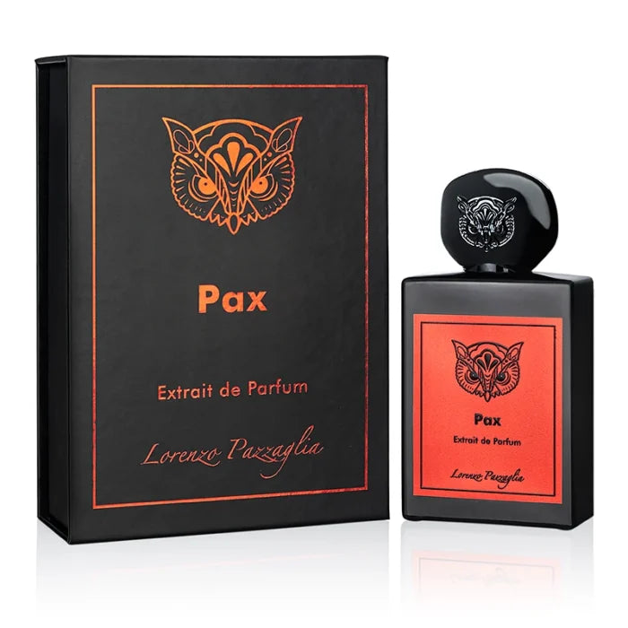 Pax di Lorenzo Pazzaglia, estratto di profumo fruttato e cuoiato. Acquista a Teramo o online. Spedizione veloce e campioncini. Autorizzato.