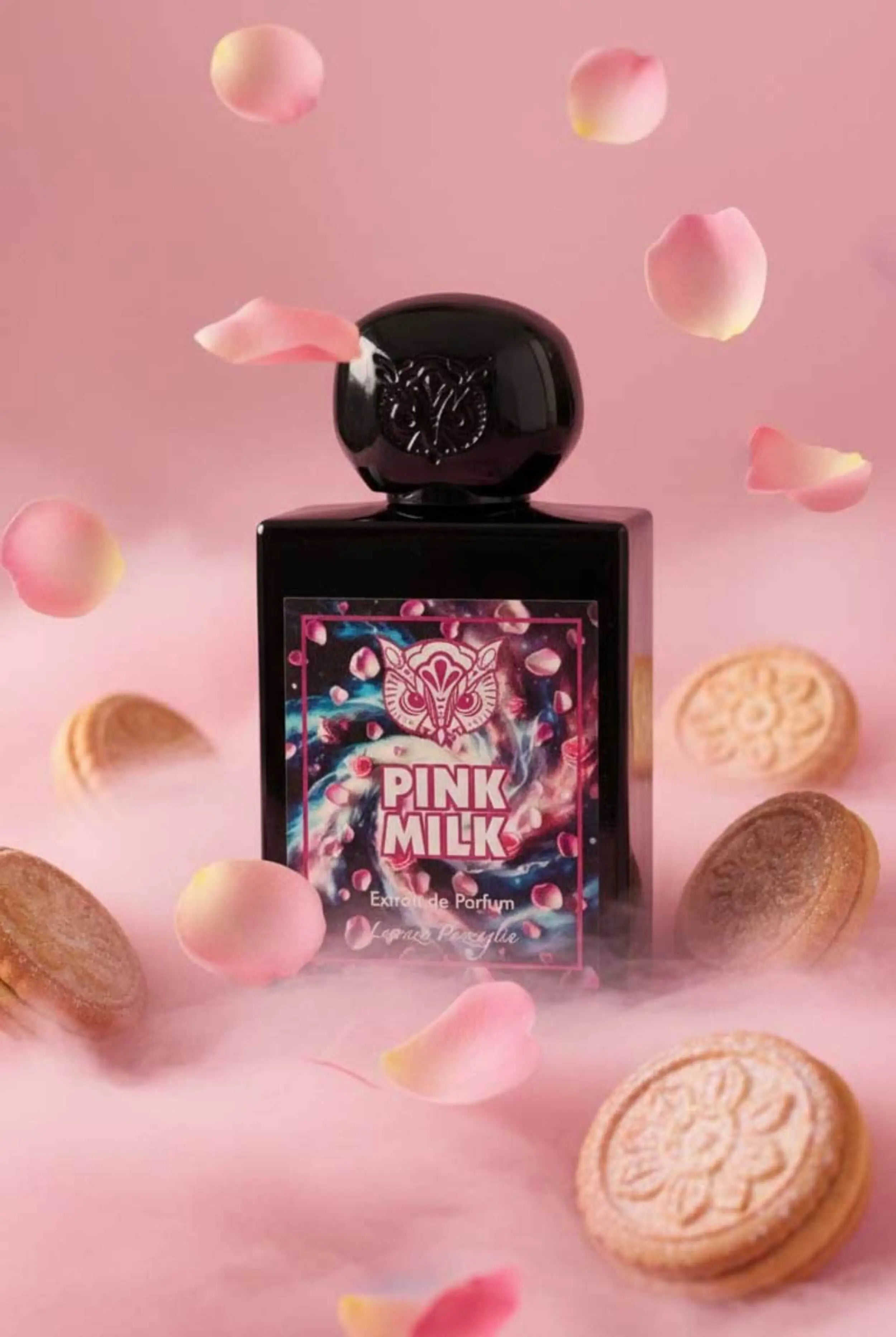 Profumo artistico Pink Milk Lorenzo Pazzaglia, fragranza gourmand con note di rosa e latte | L'Atelier dei Profumi