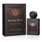 Flacone del profumo Van Py Rhum di Lorenzo Pazzaglia, design iconico con dettagli eleganti | L'Atelier dei Profumi