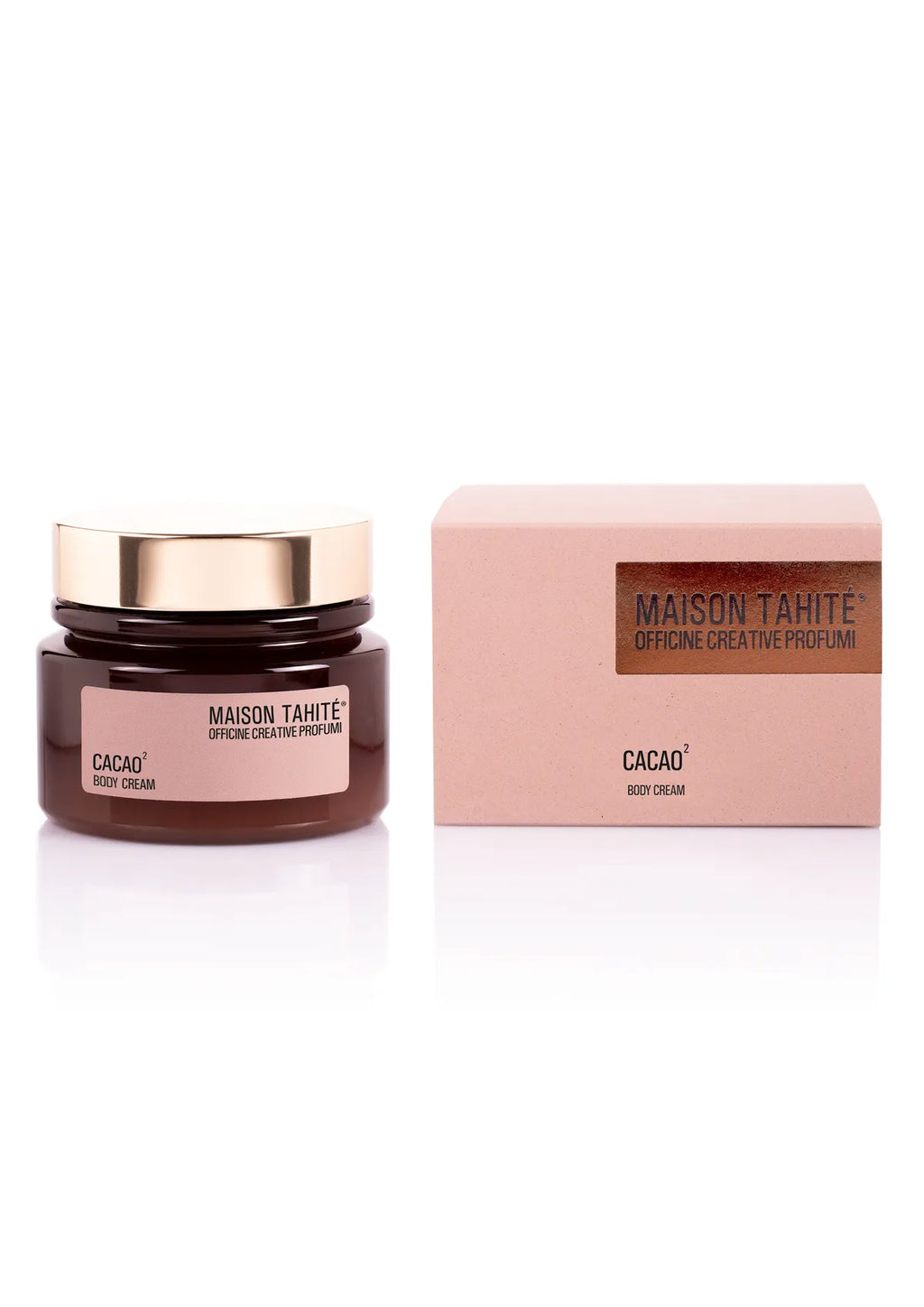 Confezione originale crema corpo Maison Tahité Cacao² - L'Atelier dei Profumi