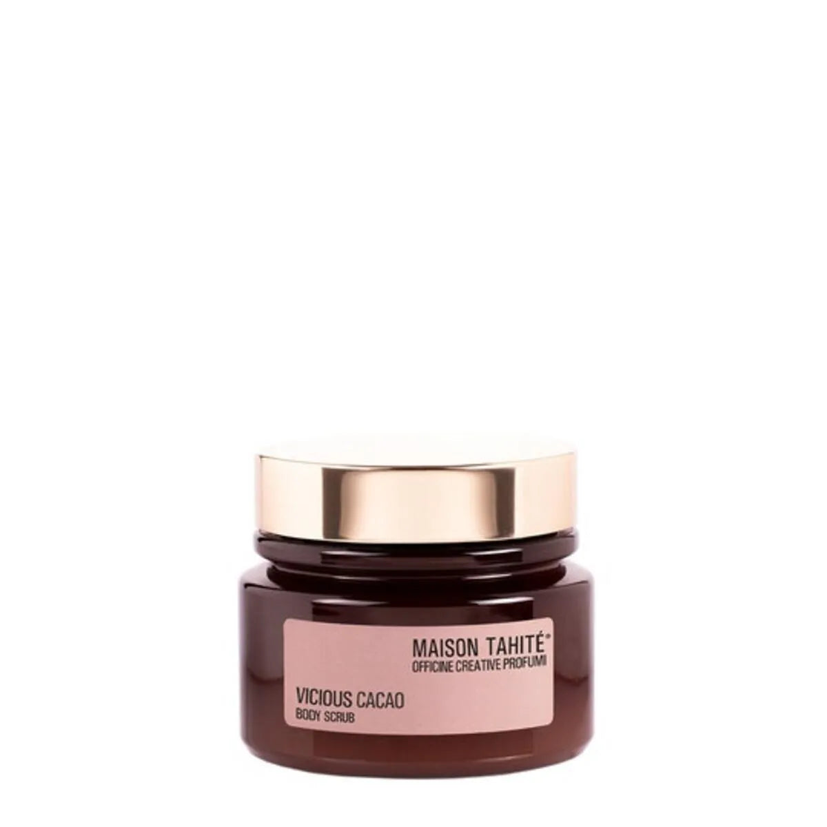 Scrub corpo Maison Tahité Vicious Cacao al cacao e pepe - L'Atelier dei Profumi