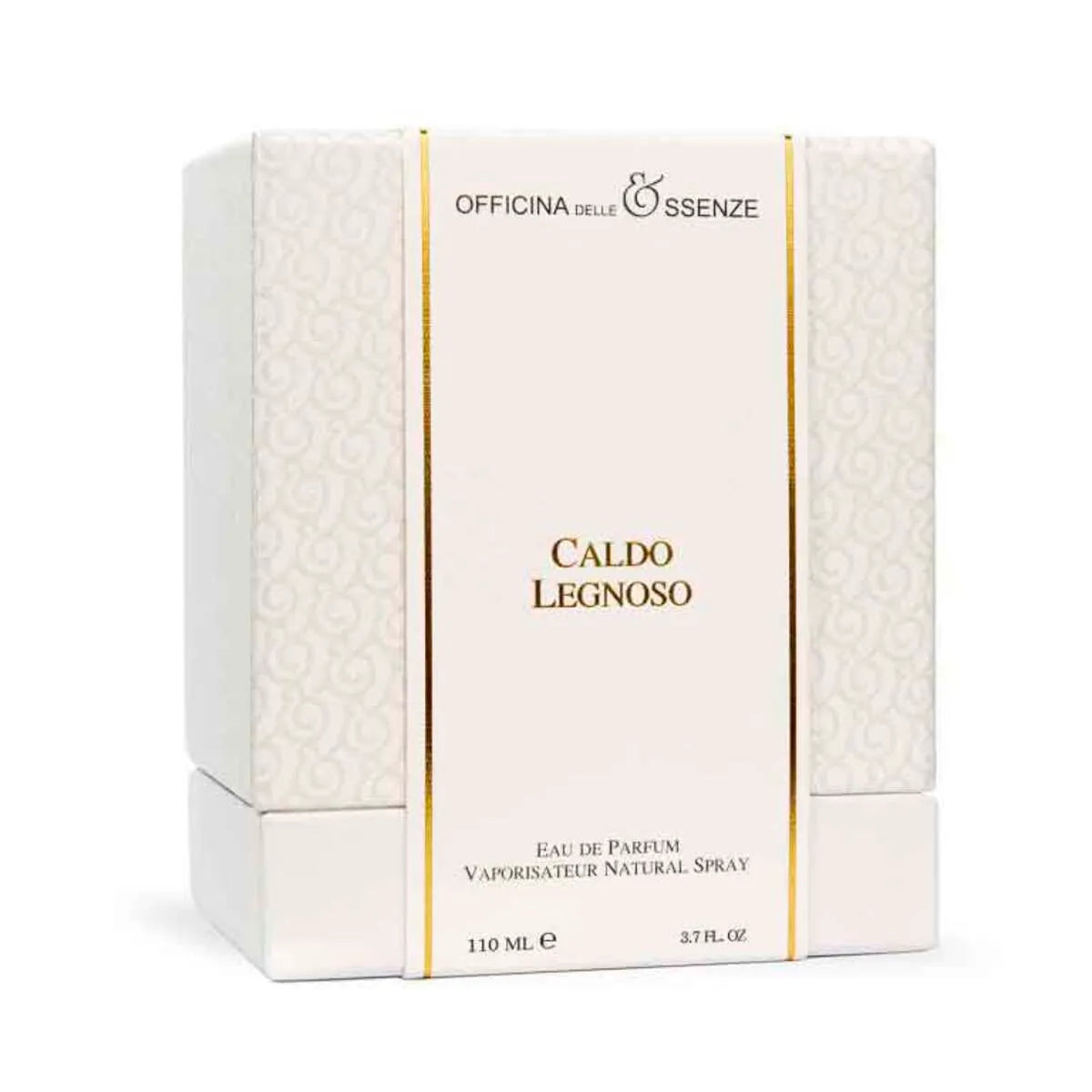 Confezione originale della fragranza Caldo Legnoso Officina delle Essenze