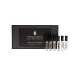 Discovery Kit Simone Andreoli Timeless Nomad Con Selezione Di Campioni Su Sfondo Lussuoso.