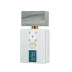 Il flacone di Blu Mare Giardini di Toscana Eau de Parfum posizionato accanto alla sua scatola / confezione ufficiale da esposizione. | L'Atelier Dei Profumi