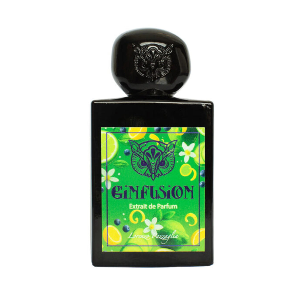 Dettaglio del profumo di nicchia da 50ml Gin Fusion di Lorenzo Pazzaglia . | L'Atelier Dei Profumi