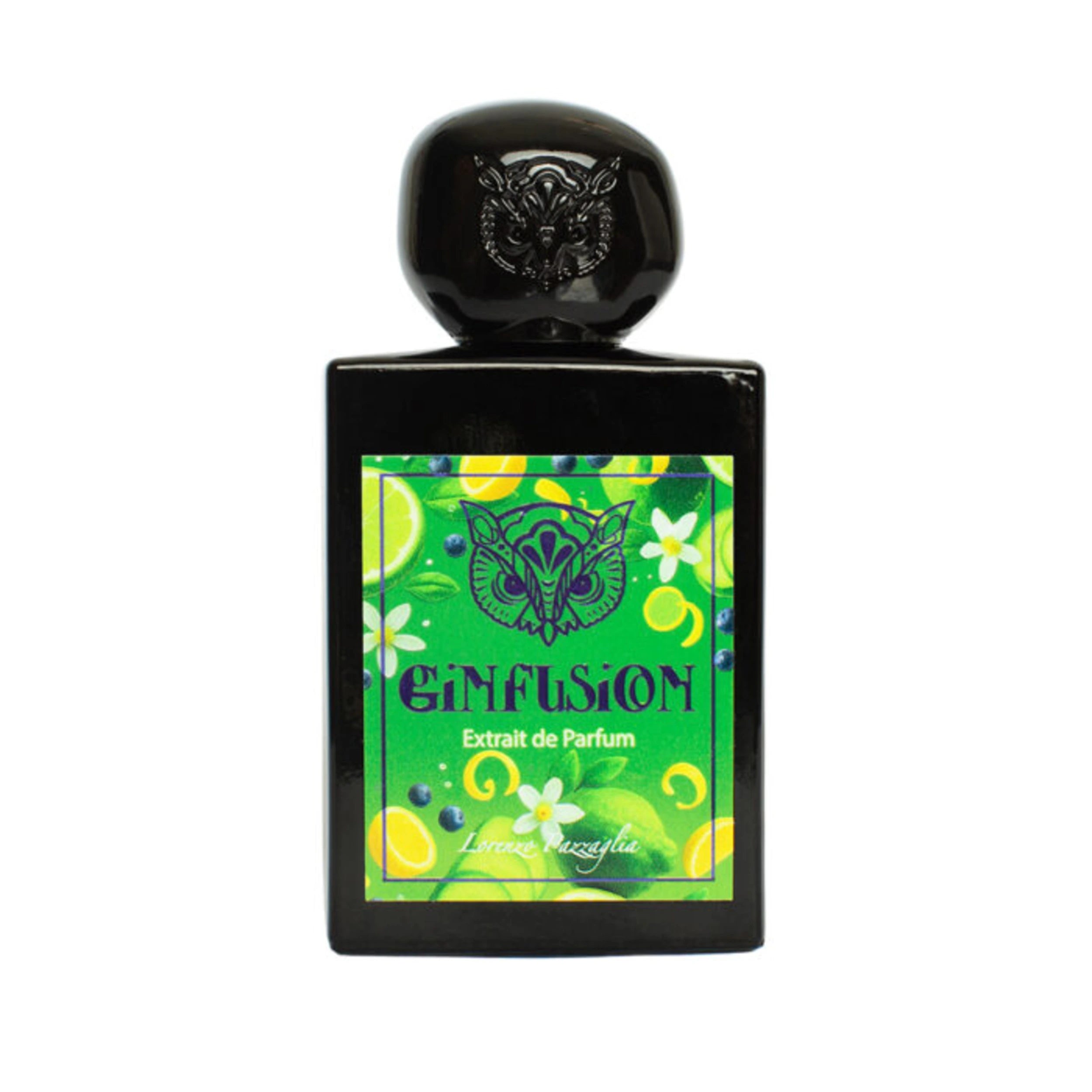 Dettaglio del profumo di nicchia da 50ml Gin Fusion di Lorenzo Pazzaglia . | L'Atelier Dei Profumi