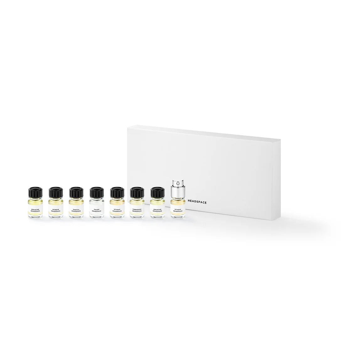 Headspace Discovery Kit con set completo di campioncini - Esperienza olfattiva di nicchia - Rivenditore Autorizzato L'Atelier dei Profumi