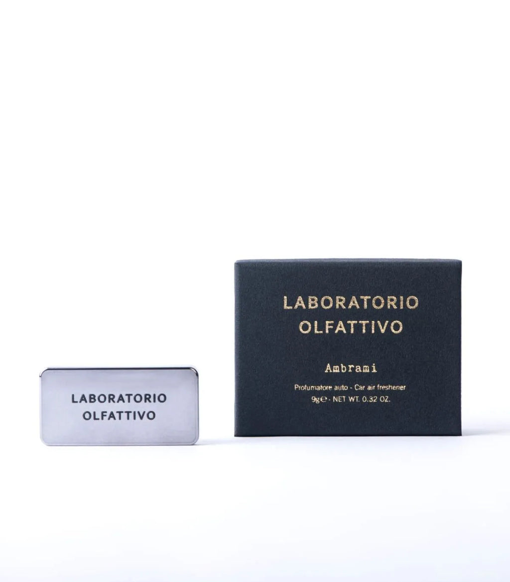 Confezione originale Ambrami Laboratorio Olfattivo - Rivenditore Autorizzato - Spedizione gratuita e campioncini omaggio.