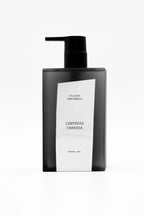 Vista frontale dello Shower Gel Lentezza Carezza di Filippo Sorcinelli, bagnoschiuma poetico | L'Atelier dei Profumi