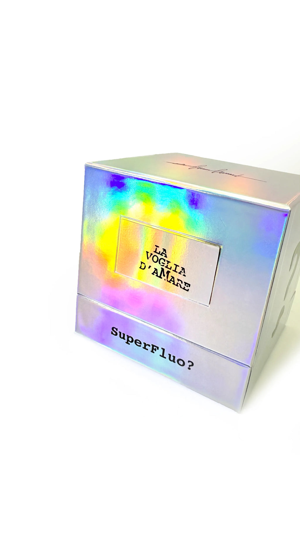Packaging originale di La Voglia d'Amare Filippo Sorcinelli. Un'esperienza sensoriale estiva acquistabile online con spedizione rapida.
