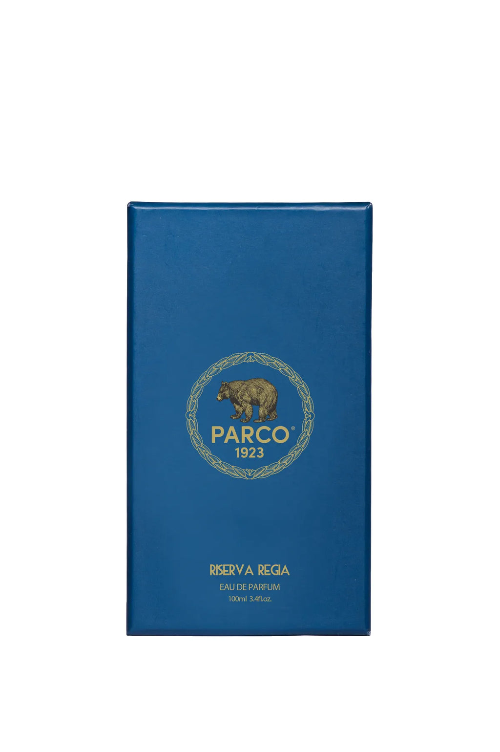 Confezione originale Riserva Regia Parco 1923 - Rivenditore Autorizzato - Campioncini in omaggio inclusi.