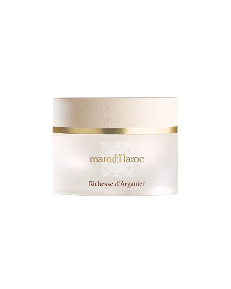 Maroc Maroc Richesse D'arganier Crema Viso Nutriente Per Tutti I Tipi Di Pelle
