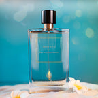 Dettaglio artistico Moorea di Simone Andreoli: fragranza che sa di mare e fiori - L'Atelier dei Profumi