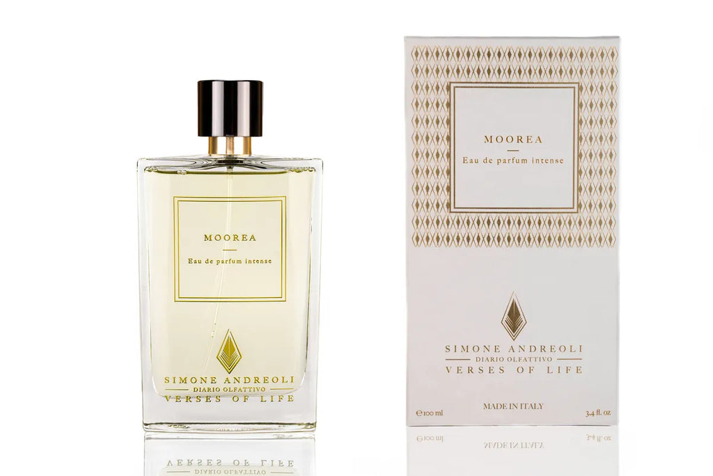 Confezione originale Simone Andreoli Moorea EDP Intense - Boutique Ufficiale Teramo